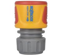AMK® Hozelock Waterstop Hose Connector with Soft Touch Grips for 12.5mm & 15mm Garden Hose Pipe Quick Connect Fitting with Automatic Water Shut Off Valve