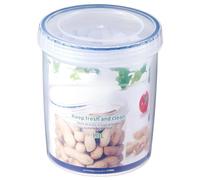 AMK® Lock and Lock Round Twist Lid Food Storage Container 1L Screw Top Airtight Seal Leak Proof BPA Free
