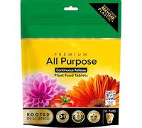 AMK® Miracle Gro All Purpose Continuous Release Plant Food Tablets 35 Pack for Pots and Containers Slow Release Fertiliser Feeds Indoor Outdoor Plants for 6 Months