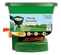 AMK® Miracle Gro Handy Spreader Hand Crank Applicator for Granular Lawn Seed Fertiliser and Salt with EdgeGuard Technology and 5 Adjustable Settings