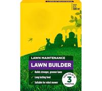 AMK® Miracle Gro Lawn Builder 100m2 Slow Release Lawn Food Fertiliser for a Stronger Thicker Greener and Healthy Lawn