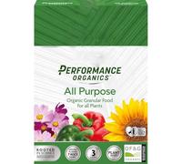 AMK® Miracle Gro Performance Organics All Purpose Plant Feed 1kg Granular Fertiliser for Flowers Vegetables and Fruit Slow Release Vegan Food Feeds for 3 Months