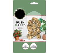 AMK® Miracle Gro Push & Feed All Purpose 10 Cones Slow Release Plant Food Feeds for 6 Months Fertiliser Spikes for Indoor Outdoor Plants in Pots and Containers