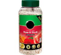AMK® Miracle Gro Rose & Shrub Continuous Release Plant Food 900g Shaker Jug Slow Release Granules for Twice the Blooms Feeds for 6 Months Garden Fertiliser