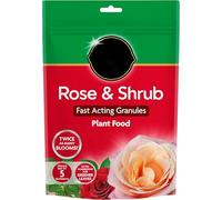 AMK® Miracle Gro Rose & Shrub Plant Food 750g Pouch for Twice the Blooms Fast Acting Soluble Fertiliser with Iron for Healthier Flowers and Bigger Displays