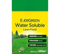 AMK® Miracle Gro Water Soluble Lawn Food 1kg Carton for Greener Grass in 5 Days Fast Acting Feed Fertiliser with Iron to Strengthen Turf Treats up to 200m² Garden Care
