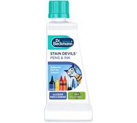 AMK® Stain Devils Pen Ink Stain Remover 50ml Specialist Fabric Spot Treatment for Ballpoint Felt Tip Highlighter Beer Spirits Nicotine on Washable Clothes Textiles Powerful Targeted Formula Action