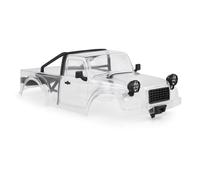 AMK TRX4M Clear Body Shell Kit for 1/18 RC Crawler TRX4M Bronco Defender Upgrade Parts with Decorative Accessories