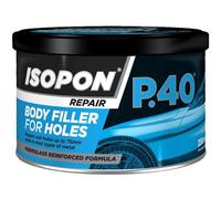 AMK® U-Pol Isopon P40 Car Body Repair Paste Fibreglass Formula Filler Compound Upol Davids Fibre Glass, 618903