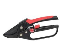 AMK® Wilkinson Sword Ratchet Pruners Heavy Duty Aluminium Secateurs with Anvil Action for Easy Pruning Effortless Garden Shears Branch Cutter for Tough Dead Wood 22mm