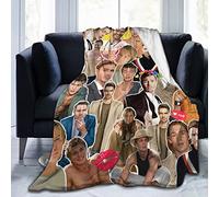 Amkong Blanket Chad Michael Murray Soft and Comfortable Wool Fleece Throw Blankets for Sofa Office car Camping Yoga Travel Home Decoration Cozy Plush Beach Blanket Gift