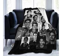 Amkong Dylan O'Brien Ultra Soft Throw Blanket Flannel Fleece All Season Light Weight Living Room/Bedroom Warm Blanket 60"x50"