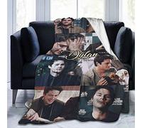 Amkong Dylan O'Brien Ultra Soft Throw Blanket Flannel Fleece All Season Light Weight Living Room/Bedroom Warm Blanket 50"x40"