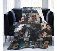 Amkong Dylan O'Brien Ultra Soft Throw Blanket Flannel Fleece All Season Light Weight Living Room/Bedroom Warm Blanket 50"x40"