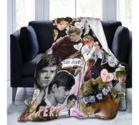 Amkong Thomas Brodie-Sangster Fleece Blanket Lightweight Super Soft Cozy Luxury Bed Blanket Microfiber