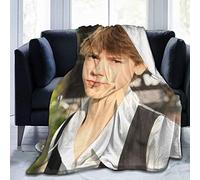 Amkong Thomas Brodie-Sangster Ultra-Soft Micro Fleece Blanket Throw Super Soft Fuzzy Lightweight Hypoallergenic Plush Bed Couch Living Room 60"x50"