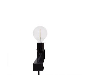 AML Wall Lamp w. Clamp Black