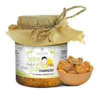 Amla Achar 1kg in Fresh | Homemade Awle ka Achaar without Onion & Garlic | Seedless Indian Gooseberry Pickle | Less Oil, Preservative-Free | Tangy Amle ka Achar | Traditional Awla Pickle