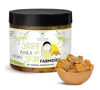 Amla Achar 325g in Fresh | Homemade Awle ka Achaar without Onion & Garlic | Seedless Indian Gooseberry Pickle | Less Oil, Preservative-Free | Tangy Amle ka Achar | Traditional Awla Pickle