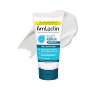 AmLactin Foot Repair Foot Cream Therapy, 3 Ounce Tube, AHA Cream