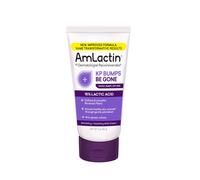 AmLactin KP Bumps Be Gone - 3 oz Keratosis Pilaris Moisturizing Cream with 15% Lactic Acid - Exfoliator and Moisturizer for Dry Rough and Bumpy