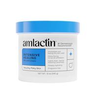 AmLactin Rapid Relief Restoring Body Cream - 12 oz Tub - 2-in-1 Exfoliator and Moisturizer for Dry Skin with 15% Lactic Acid and Ceramides for 24-Hour Moisturization