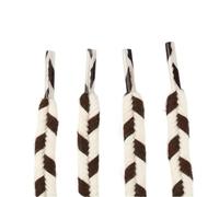 Amlhy 9mm Colorful Two-Tone Shoelaces DIY Handmade Woven Cords for Hoodie Drawstrings Shoelaces 1 Pair - M - 120cm