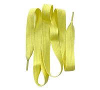 Amlhy Colorful Single-Layer Widened Flat Shoelaces for Casual Shoes Canvas Hiking Shoes - A - 140cm