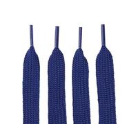 Amlhy Colorful Single-Layer Widened Flat Shoelaces for Casual Shoes Canvas Hiking Shoes - E - 140cm