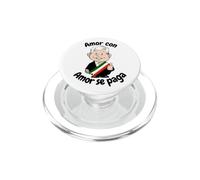 AMLO Muñeco Amlito Amor Con Amor Se Paga Funny Cartoon Mexic PopSockets PopGrip for MagSafe