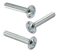 AMLOOPH M4 Door Knobs Cabinet Handles Screws, 12 Pack Kitchen Cabinet Door Handle Screws 30mm, M4 Bolts for Wardrobe Drawer Cupboard Handles, 30mm Fasteners for Cabinet & Cupboard Knobs