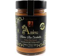 Amlou with roasted peanuts 400 g pot - 100% natural Moroccan spread, with argan oil & orange blossom honey.