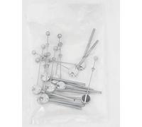 Ammaco Bulk buy x10 canti-lever brake link wire size A 73mm silver for early canti-lever brake mountain bikes alignment arrow for adjustments mountain hybrid comfort bike workshop bikeshop