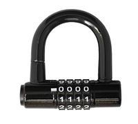 Ammaco Mini Compact Padlock 4 Digit Combi 12mm Shackle U-Lock D-Lock Combination Shed Bikes Scooter Sheds Luggage Airport Bicycle Lock