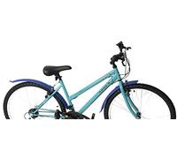 Ammaco Polisport Front/Rear Mudguard Fender Set Clip On Yellow Blue Black Grey 24-26" MTB Bike