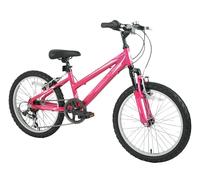 Ammaco Sapphire 6 Speed Ladies Girls Mountain Bike 18" Wheel Pink