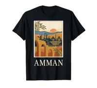 Amman Jordan Ancient Citadel Middle East Travel Design T-Shirt