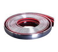 Ammboco 20mm 5m Chrome Moulding Strip Trim Self Adhesive Crash Protector Van