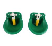 Ammboco 2PCS Livestock Sheep Goat Drinker Bowl Water Fountain Cattle Feeding Equipment Farm Animals