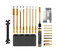 Ammboco 9 in 1 RC Tool Kit, RC Car Tool Kit RC Hex Driver Screwdriver Set for RC Car Hobby Tools