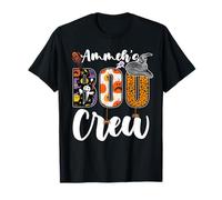 Ammeh's Boo Crew Halloween Aunt Nephew Niece Matching T-Shirt