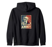 Ammit Egyptian Mythology Scales Justice Zip Hoodie