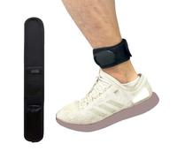 AMMKRO Soft Adjustable Wear Ankle Strap Band with Mesh Pouch Compatible with Fitbit Zip/Ace 3/Alta/Sense 2/Inspire 3/Charge 5/Runlio/Samsung/Garmin vivosmart 4/5 Fitness Tracker (13 inches)