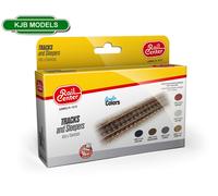 Ammo By Mig Rail Centre MIGR1015 Track Weathering Set Acrylic Paints 6x 17ml