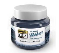 Ammo Deep Oceans Acrylic Water (250 Ml. Jars)