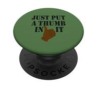 Ammo Gun Lovers Just Put A Thumb In It PopSockets Swappable PopGrip