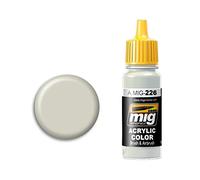Ammo MIG-0226 Fs 36622 Gray Acrylic Paints (17 Ml), Multicolour