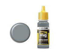 Ammo MIG-0246 Medium Sea Grey (Bs 637) Acrylic Paints (17 Ml), Multicolour
