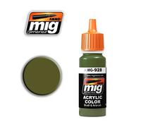 Ammo MIG-0928 Olive Drab High Lights Acrylic Paints (17 Ml), Multicolour