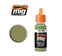 Ammo MIG-0929 Olive Drab Shine Acrylic Paints (17 Ml), Multicolour